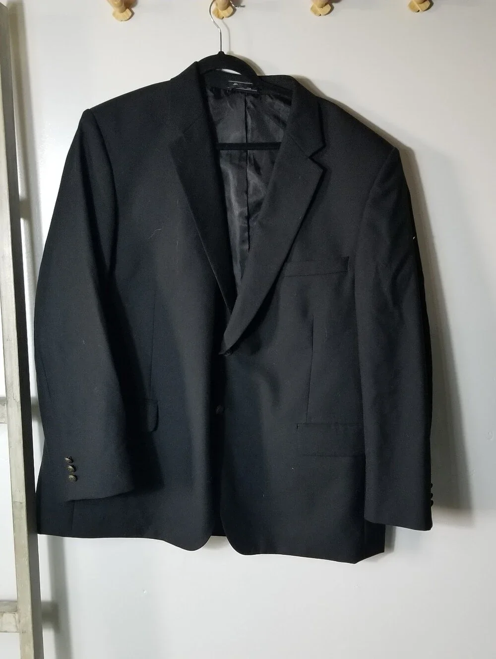 SADDLEBRED MEN'S BLACK BLAZER SIZE 50 REGULAR